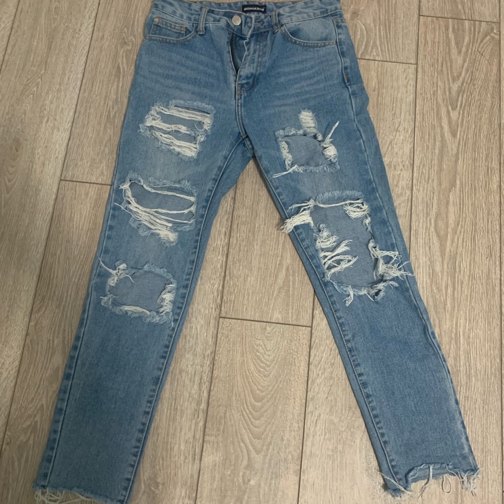 Holy jeans